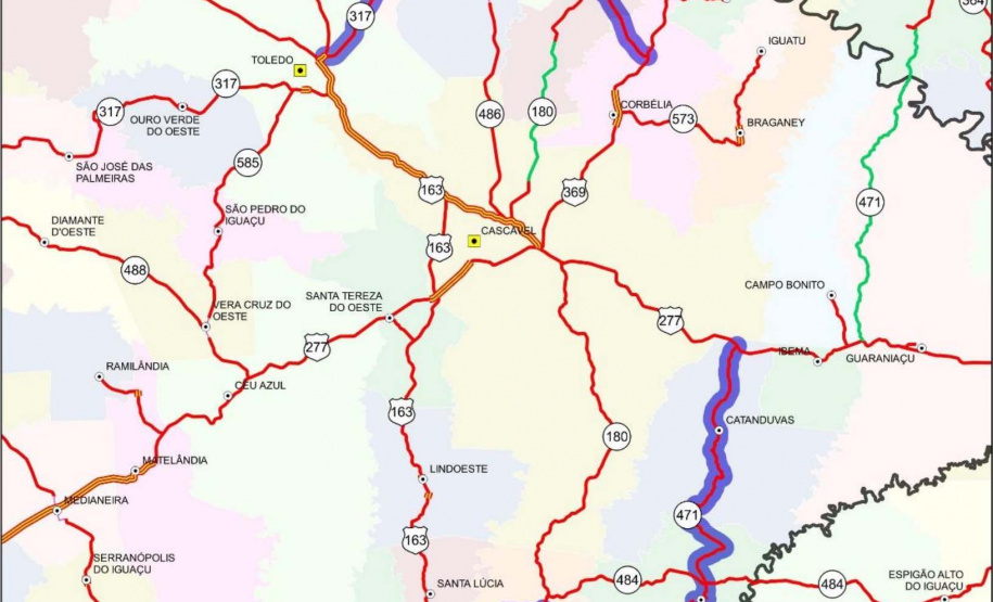 DER começa a avaliar propostas da conservação de rodovias da região Oeste. Foto:DER