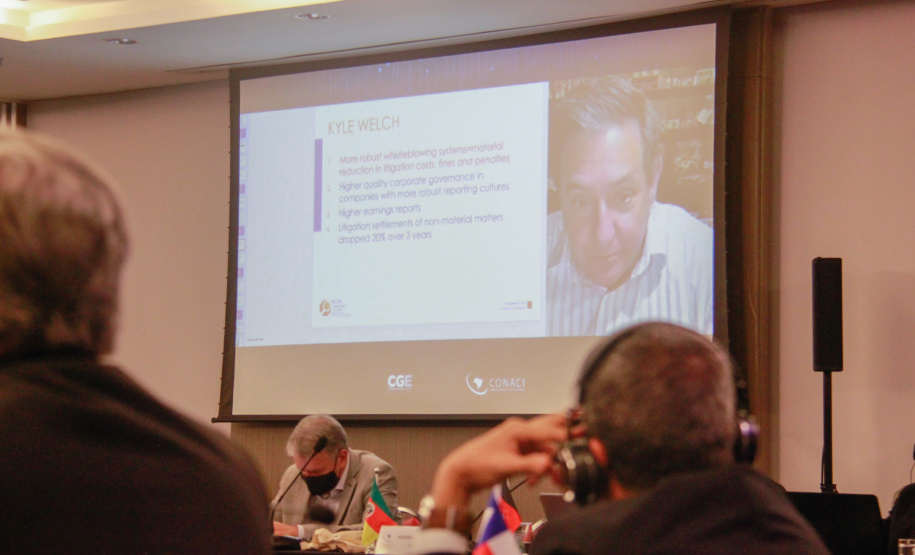 Compliance é o futuro de empresas e governos -  Curitiba, 01/10/2021  -  Foto: Gabrielly Pontes/CGE