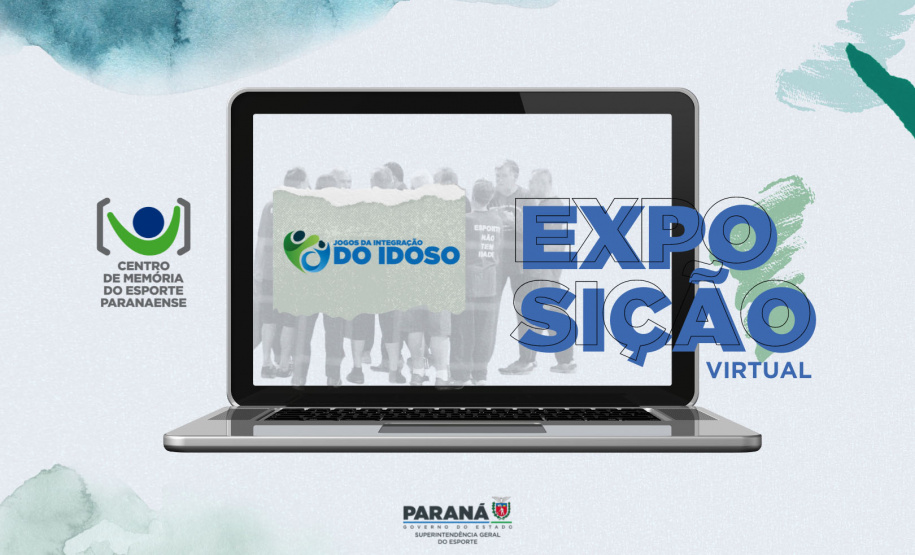 Centro de Memória apresenta exposição virtual dos Jogos da Integração do Idoso  -  Foto/Arte: Thiago/Esporte Paraná