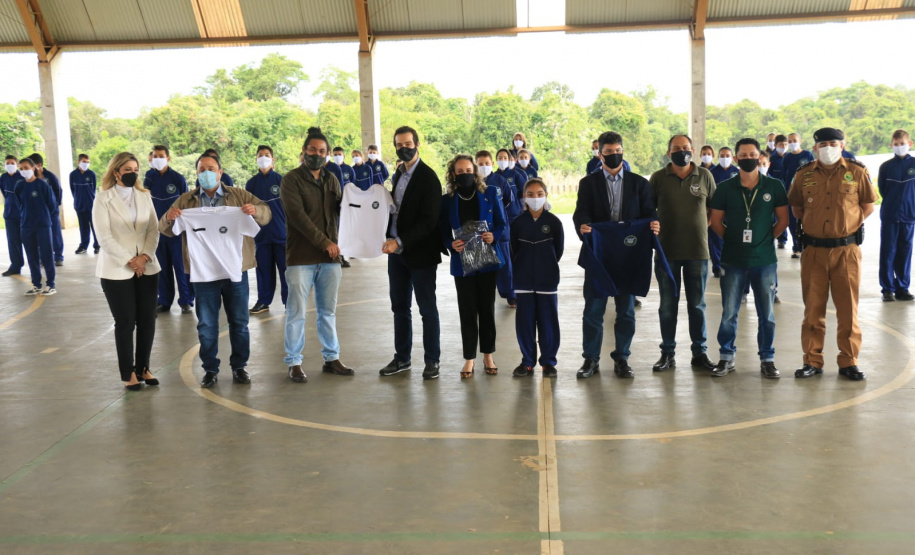 Colégios de mais 30 municípios receberam kits de robótica nesta semana. Foto:Divulgação Seed-PR