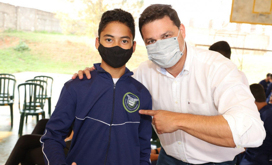 Colégios de mais 30 municípios receberam kits de robótica nesta semana. Foto: Rodrigo Felix Leal/AEN