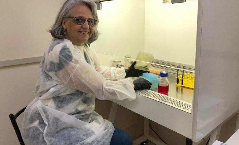 A doutora em Genética Ilce Mara de Syllos Cólus, que atua como professora no Departamento de Biologia Geral do Centro de Ciência Biológicas (CCB) da UEL, explica que o DNA humano passou por muitas mutações ao longo da evolução, fixando algumas dessas alterações nos genes, que são os responsáveis pelas características físicas e biológicas das pessoas.Foto: SETI