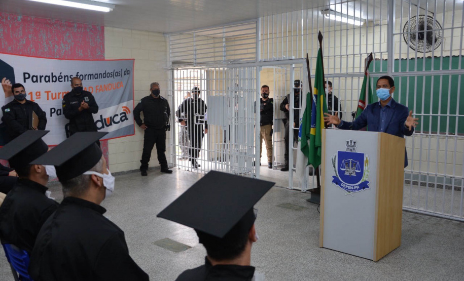Casa de Custódia de Curitiba lança série de projetos educacionais para presos - Curitiba, 02/10/2021 - Foto: DEPEN-PR