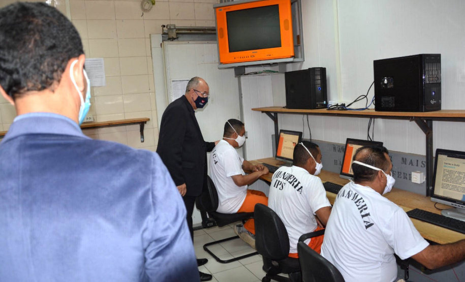 Casa de Custódia de Curitiba lança série de projetos educacionais para presos - Curitiba, 02/10/2021 - Foto: DEPEN-PR