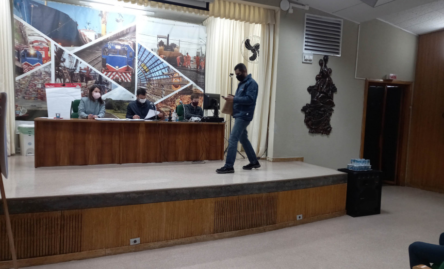 Abertura de envelopes de preços da manutenção da iluminação da Rodovia Deputado João Leopoldo Jacomel - Curitiba, 04/10/2021 - foto: DER