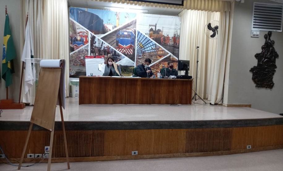 Abertura de envelopes de preços da manutenção da iluminação da Rodovia Deputado João Leopoldo Jacomel - Curitiba, 04/10/2021 - foto: DER