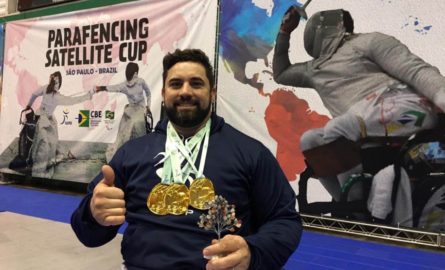 Bolsistas do Geração Olímpica e Paralímpica conquistaram 16 medalhas em competições de Ginástica Artística e Paraesgrima no final de semana -  Curitiba, 05/10/2021  -  Foto: Paraná Esporte