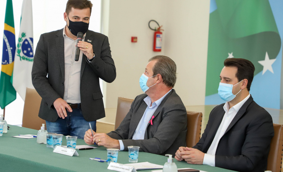 Governador Carlos Massa Ratinho Junior participa da Semana da Inovação.  -  Curitiba, 05/10/2021  -  Foto: Ari Dias/AEN