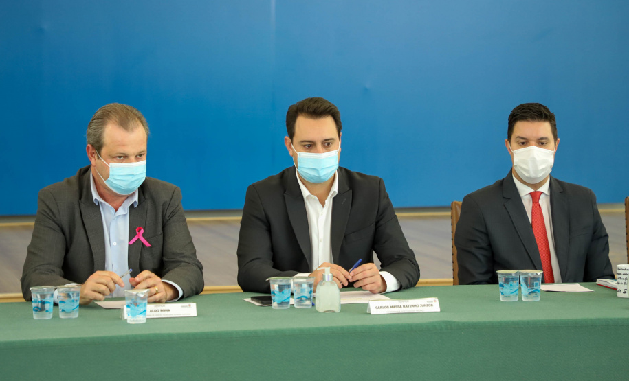 Governador Carlos Massa Ratinho Junior participa da Semana da Inovação.  -  Curitiba, 05/10/2021  -  Foto: Ari Dias/AEN