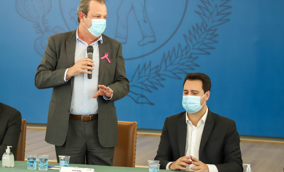 Governador Carlos Massa Ratinho Junior participa da Semana da Inovação.  -  Curitiba, 05/10/2021  -  Foto: Ari Dias/AEN