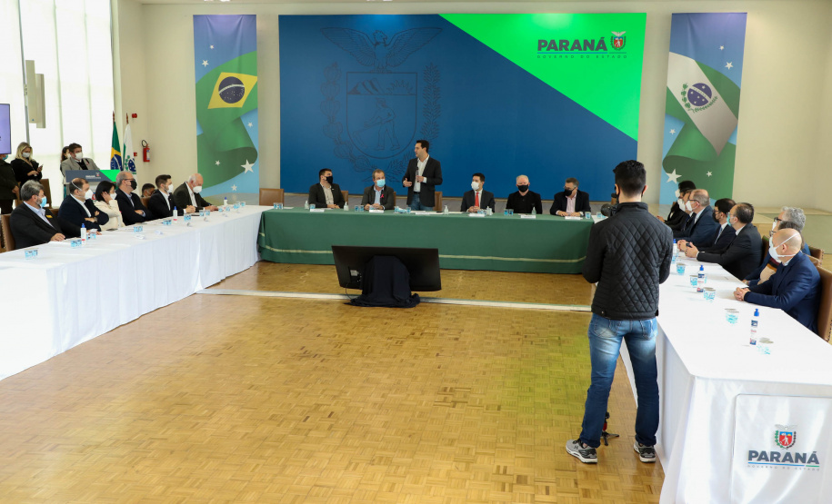 Governador Carlos Massa Ratinho Junior participa da Semana da Inovação.  -  Curitiba, 05/10/2021  -  Foto: Ari Dias/AEN