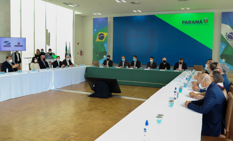 Governador Carlos Massa Ratinho Junior participa da Semana da Inovação.  -  Curitiba, 05/10/2021  -  Foto: Ari Dias/AEN