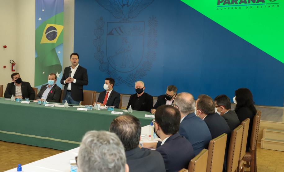 Governador Carlos Massa Ratinho Junior participa da Semana da Inovação.  -  Curitiba, 05/10/2021  -  Foto: Ari Dias/AEN
