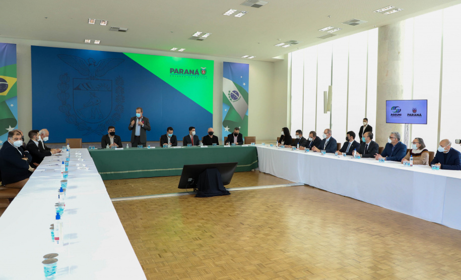 Governador Carlos Massa Ratinho Junior participa da Semana da Inovação.  -  Curitiba, 05/10/2021  -  Foto: Ari Dias/AEN