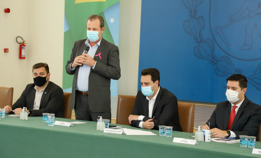 Governador Carlos Massa Ratinho Junior participa da Semana da Inovação.  -  Curitiba, 05/10/2021  -  Foto: Ari Dias/AEN
