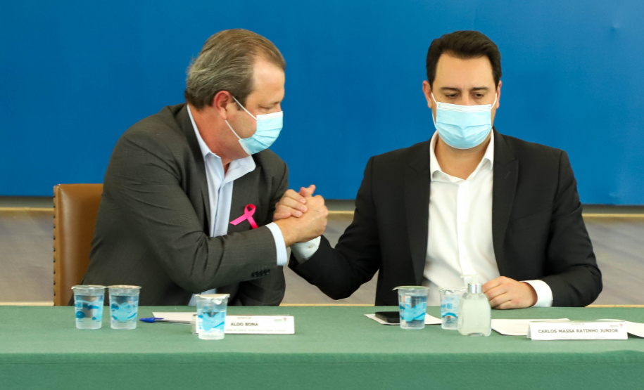 Governador Carlos Massa Ratinho Junior participa da Semana da Inovação.  -  Curitiba, 05/10/2021  -  Foto: Ari Dias/AEN