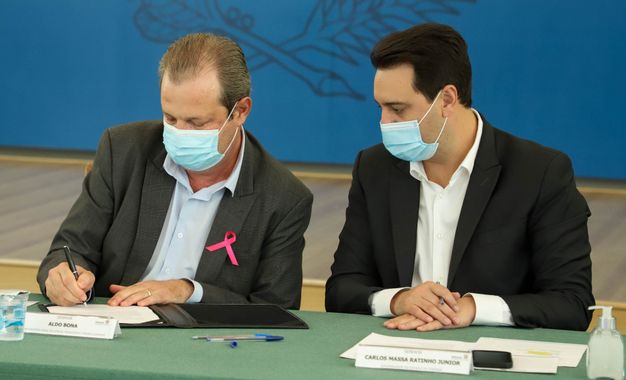 Governador Carlos Massa Ratinho Junior participa da Semana da Inovação.  -  Curitiba, 05/10/2021  -  Foto: Ari Dias/AEN