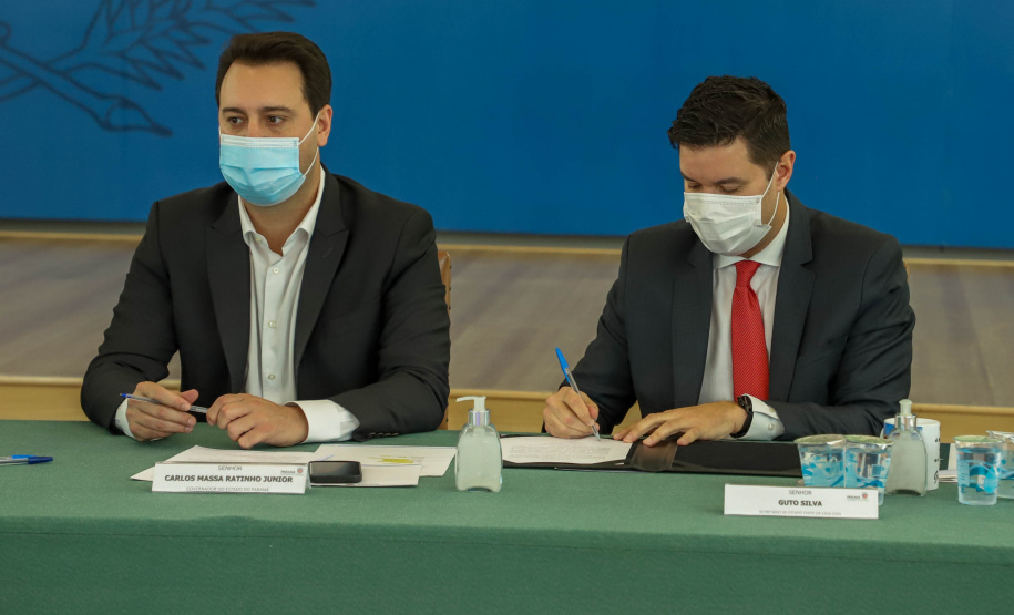 Governador Carlos Massa Ratinho Junior participa da Semana da Inovação.  -  Curitiba, 05/10/2021  -  Foto: Ari Dias/AEN