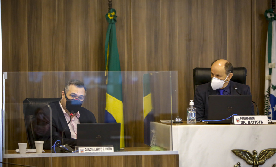 Secretário da Saúde,  Beto Preto, apresenta relatório com números da pandemia, durante audiência na Assembleia Legislativa  -  Curitiba, 05/10/2021  -  Foto Gilson Abreu/AEN