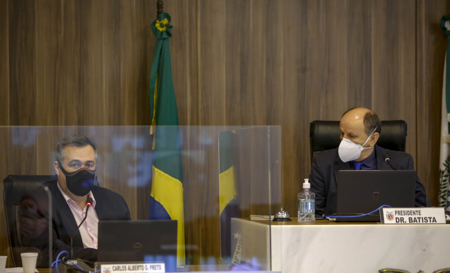 Secretário da Saúde,  Beto Preto, apresenta relatório com números da pandemia, durante audiência na Assembleia Legislativa  -  Curitiba, 05/10/2021  -  Foto Gilson Abreu/AEN