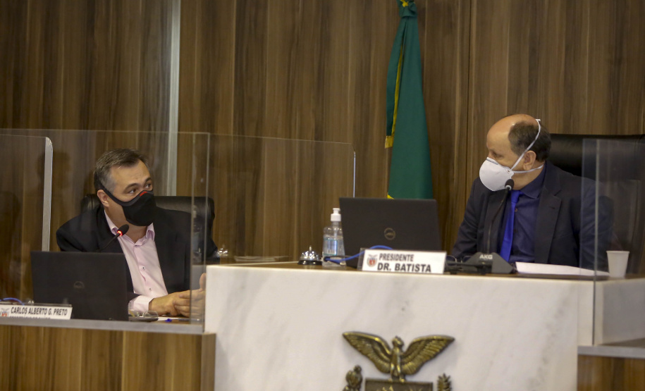 Secretário da Saúde,  Beto Preto, apresenta relatório com números da pandemia, durante audiência na Assembleia Legislativa  -  Curitiba, 05/10/2021  -  Foto Gilson Abreu/AEN