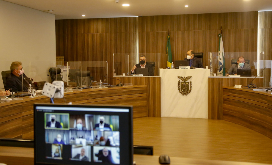 Secretário da Saúde,  Beto Preto, apresenta relatório com números da pandemia, durante audiência na Assembleia Legislativa  -  Curitiba, 05/10/2021  -  Foto Gilson Abreu/AEN