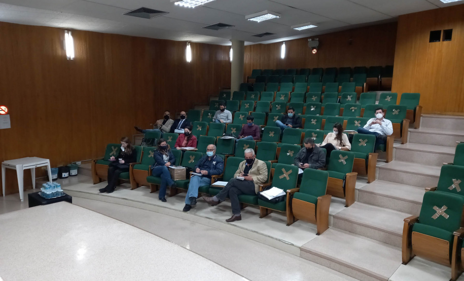 Abertura dos envelopes de preços da duplicação da PR-445 entre Mauá da Serra e Lerroville  -  Curitiba, 05/10/2021  -  Foto: DER