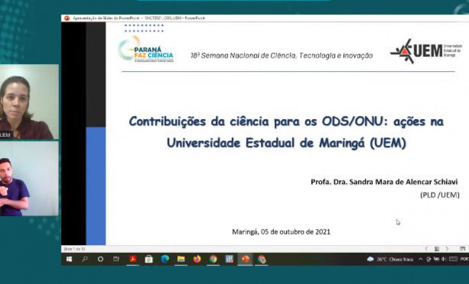 Mulheres cientistas são destaque no segundo dia do Paraná Faz Ciência. Foto: UEM