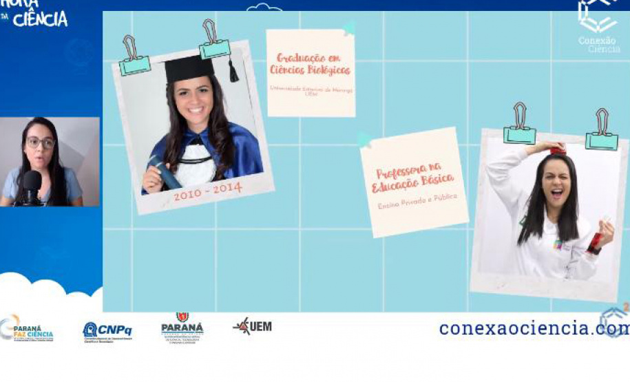 Mulheres cientistas são destaque no segundo dia do Paraná Faz Ciência. Foto: UEM