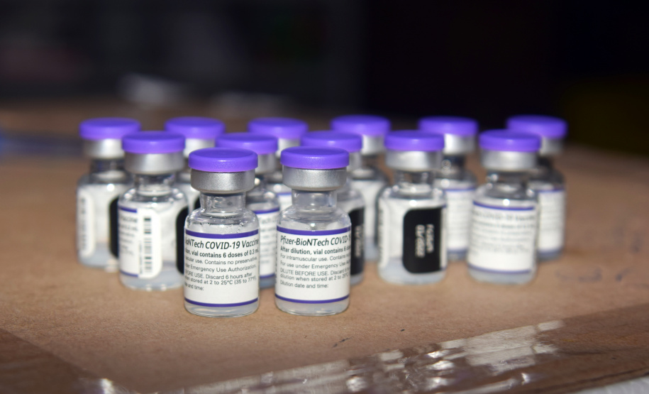 Mais 124 mil vacinas contra a Covid-19 devem chegar ao Paraná; lote será integralmente destinado a segunda dose  -  Curitiba, 06/10/2021  -  Foto: Américo Antonio/SESA