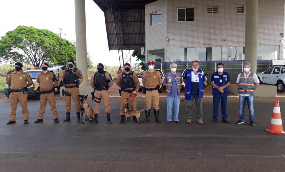 Secretários de estado da segurança pública reúnem-se para avaliação da operação Fronteiras e Divisas Integradas I - Curitiba, 06/10/2021 - Foto: SESP-PR