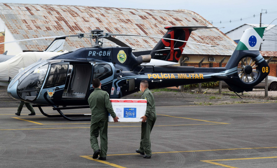 583,6 mil vacinas contra a Covid-19 são distribuídas nesta quarta. Foto: Américo Antonio/SESA