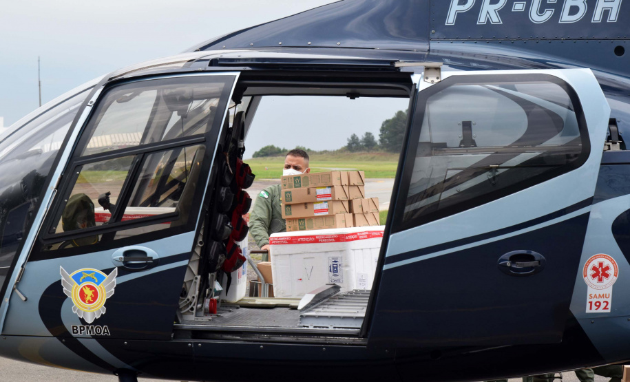 583,6 mil vacinas contra a Covid-19 são distribuídas nesta quarta. Foto: Américo Antonio/SESA
