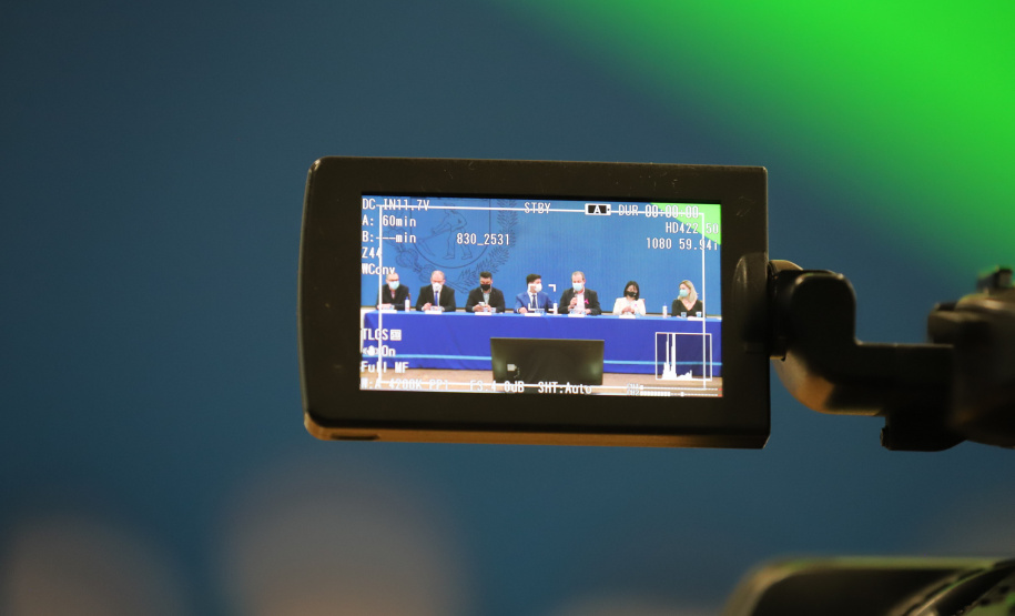 Lançamento da ResTec Inovação, Transformação Digital e e-Gov - Integre e pré-lançamento da ResTec Gestão de Ambientes Promotores de Inovação - Gapi -  06/10/2021 - Foto: Geraldo Bubniak/AEN