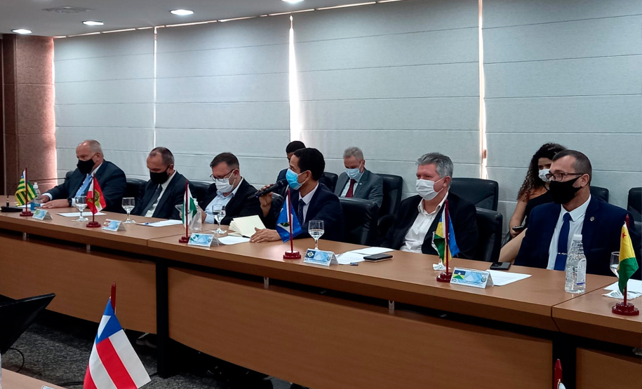 O secretário da Segurança Pública do Paraná, Romulo Marinho Soares, participou nos dias 6 e 7 de outubro da 78ª Reunião Ordinária do Colégio Nacional dos Secretários de Segurança Pública (Consesp), em Palmas (TO). - Palmas, (TO), 07/10/2021  -  Foto: SESP-PR