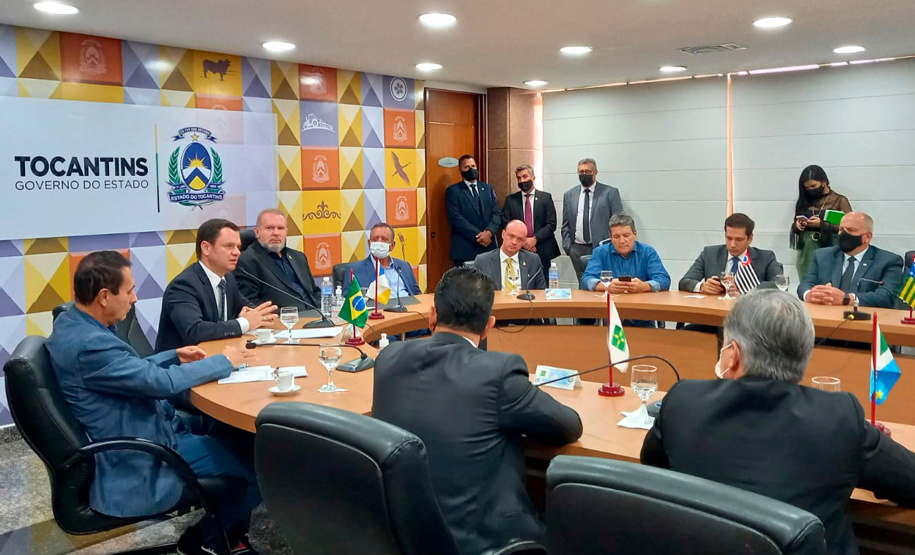 O secretário da Segurança Pública do Paraná, Romulo Marinho Soares, participou nos dias 6 e 7 de outubro da 78ª Reunião Ordinária do Colégio Nacional dos Secretários de Segurança Pública (Consesp), em Palmas (TO). - Palmas, (TO), 07/10/2021  -  Foto: SESP-PR