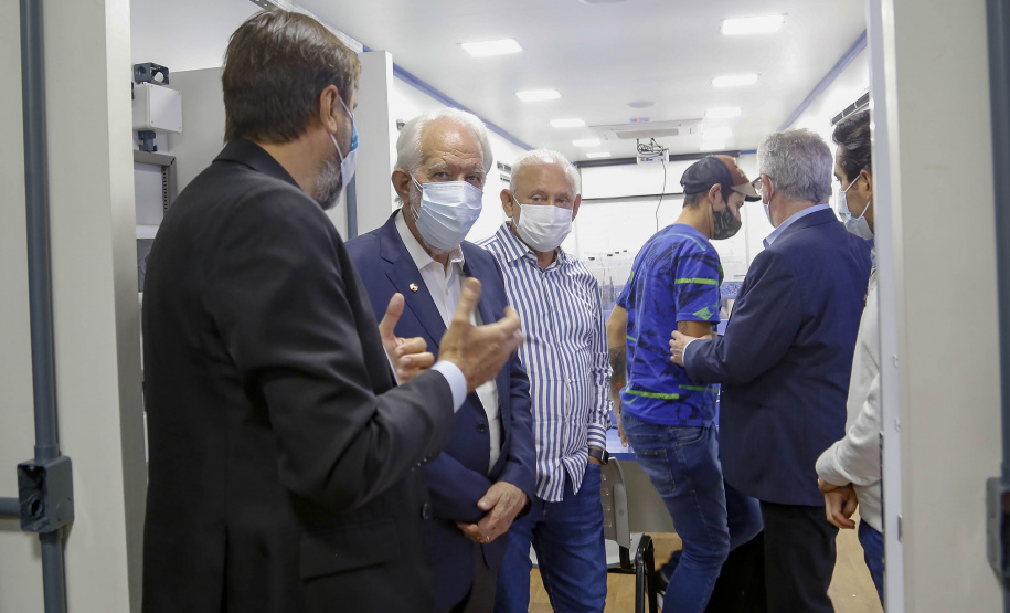 Governador em exercício Darci Piana visita o Programa Cidades do Conhecimento, em Palma -  Palmas, 08/10/2021  -  Foto: Gilson Abreu/AEN