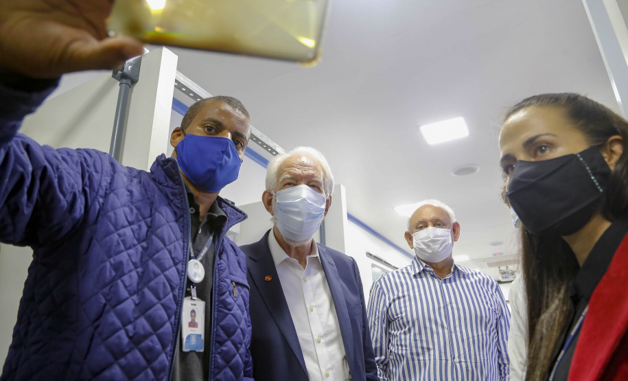 Governador em exercício Darci Piana visita o Programa Cidades do Conhecimento, em Palma -  Palmas, 08/10/2021  -  Foto: Gilson Abreu/AEN