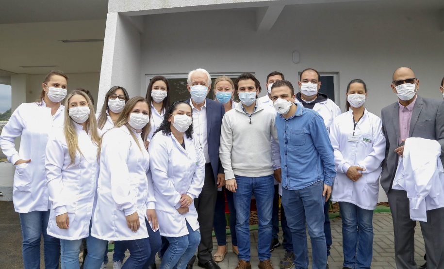 Governador em exercício Darci Piana visita a UPA em Palmas  -  Palmas, 08/10/2021  -  Foto: Gilson Abreu/AEN