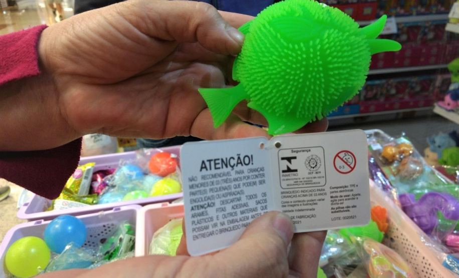 IPEM-PR participa da Operação Nacional Dia das Crianças
. Foto: Ipem