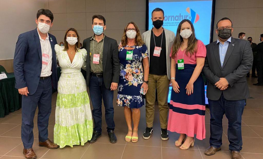 A Paraná Turismo, autarquia ligada a Secretaria Estadual do Desenvolvimento Sustentável e Turismo (Sedest), participou, nesta semana, da 48ª ABAV Expo & Collab. A feira terminou nesta sexta-feira e aconteceu no Centro de Eventos de Fortaleza (CE). Foto: Paraná Turismo