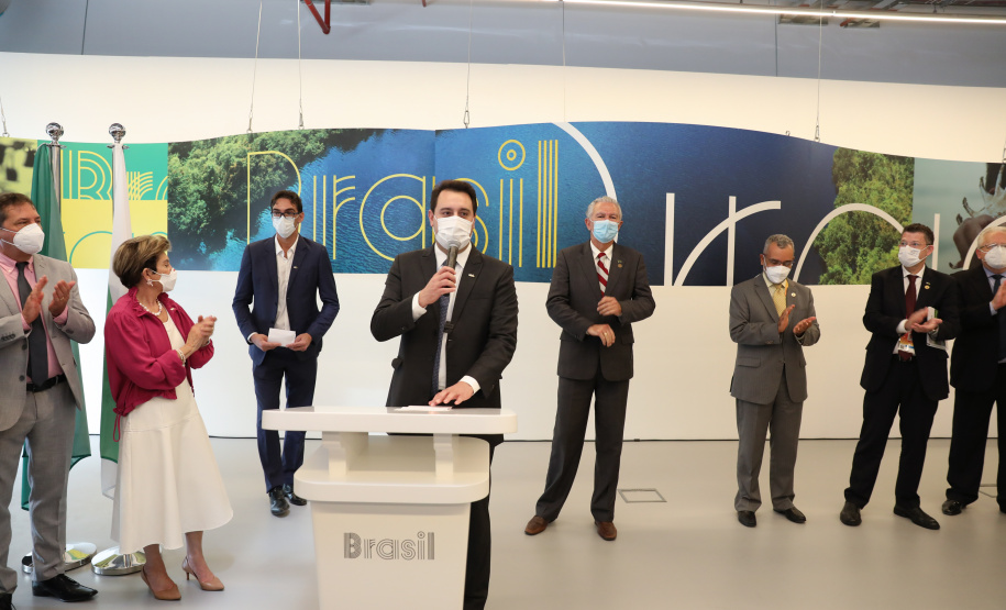 Governador apresenta Paraná à Câmara de Comércio e Indústria de Abu Dhabi. Foto: Governo do Paraná