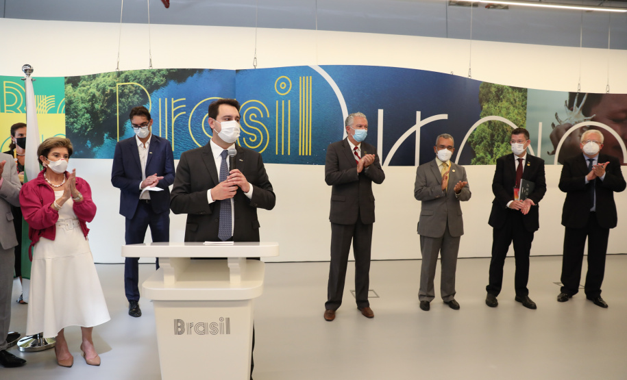 Governador apresenta Paraná à Câmara de Comércio e Indústria de Abu Dhabi. Foto: Governo do Paraná