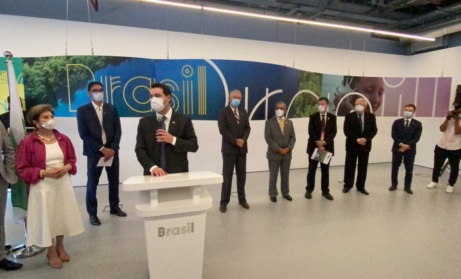 Governador apresenta potenciais do Paraná à Câmara de Comércio e Indústria de Abu Dhabi. Foto: Governo do Paraná