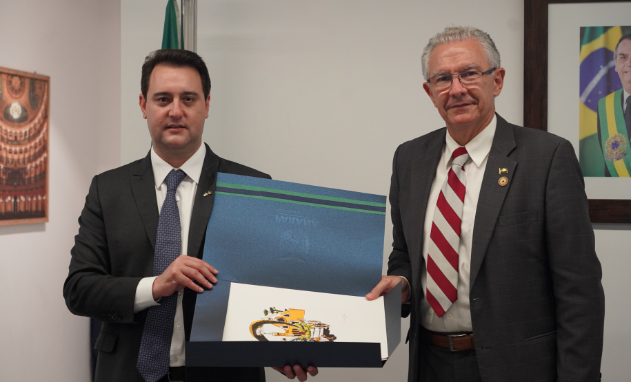 Paraná entrega à ONU relatório sobre desenvolvimento sustentável no Estado. Foto: Governo do Paraná