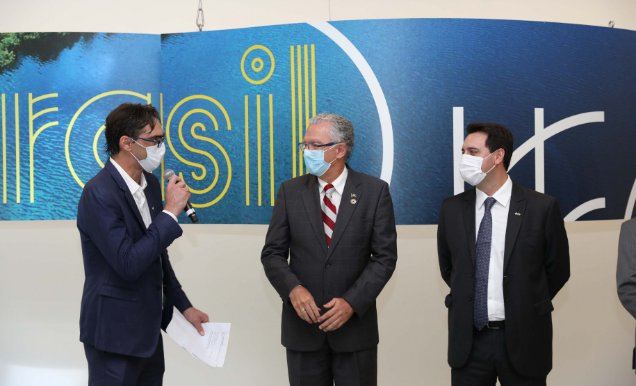 Governador lança semana do Paraná no Pavilhão Brasil da Expo Dubai 2020. Foto: Governo do Paraná