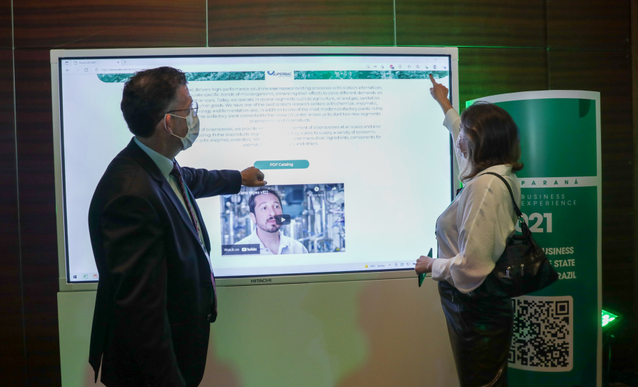 Em Dubai, Paraná lança plataforma para empresas se apresentarem a investidores Foto: Governo do Paraná