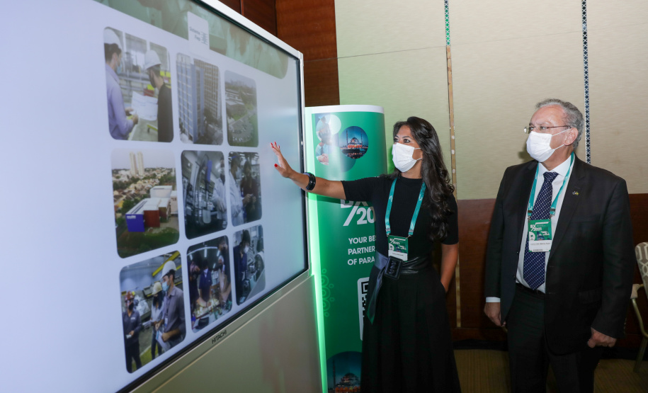 Em Dubai, Paraná lança plataforma para empresas se apresentarem a investidores Foto: Governo do Paraná