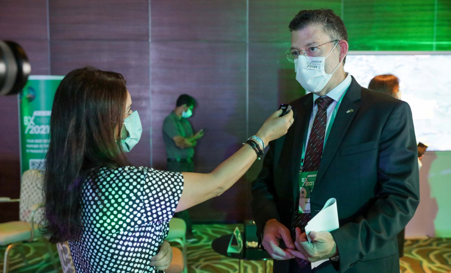 Em Dubai, Paraná lança plataforma para empresas se apresentarem a investidores. Foto: Governo do Paraná