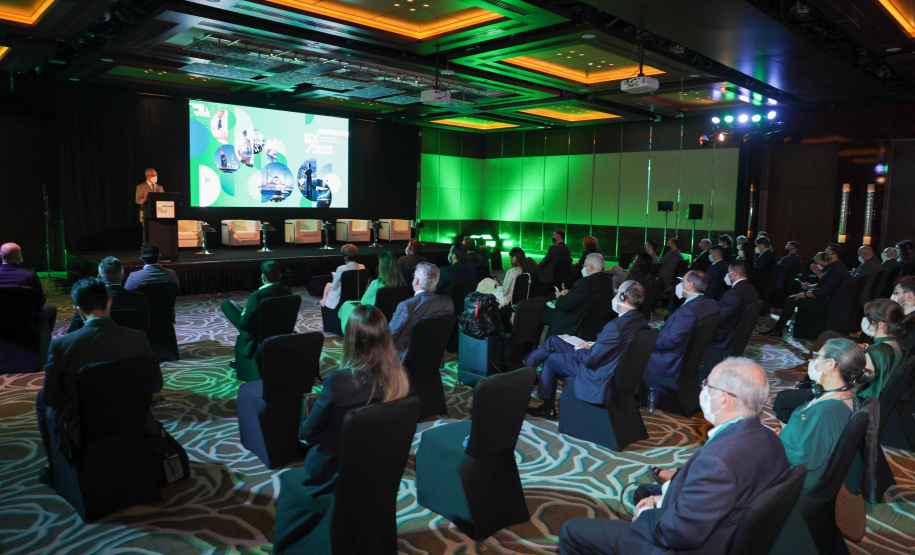 Em Dubai, Paraná lança plataforma para empresas se apresentarem a investidores. Foto: Governo do Paraná